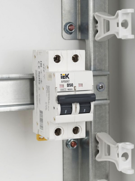 Выключатель автоматический модульный 2п D 50А M06N ARMAT IEK AR-M06N-2-D050 ТехноИмпульс