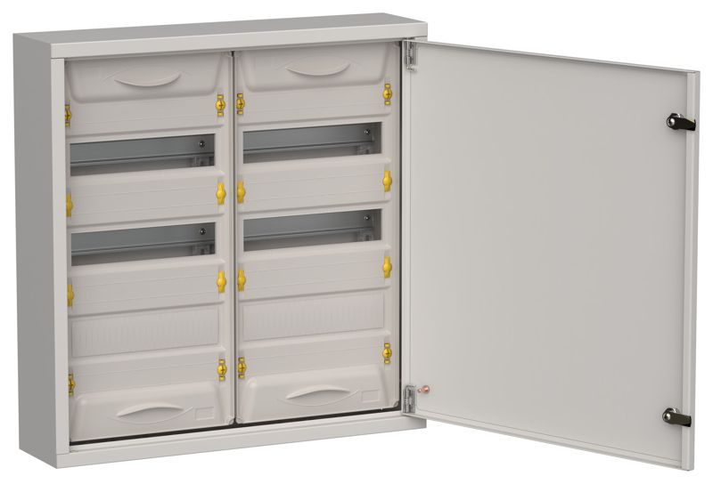 Корпус ЩРн-72 (2х36) TITAN 5 585х570х140 IP31 метал. сер. IEK TI5-50-N-2X036-31-7035 ТехноИмпульс