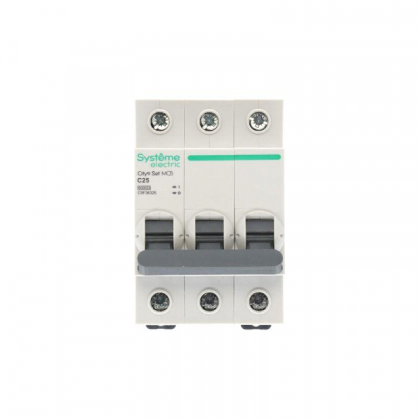 Выключатель автоматический 3п City9 Set (АВ) С 25А 6кА 400В SE C9F36325 ТехноИмпульс