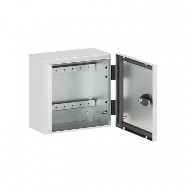 Корпус клеммный металлический SDE 200х200х120мм с дверцей DKC R5SDE2212C ТехноИмпульс