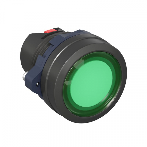 Головка кнопки плоская прозрачная с фиксацией зел. DKC M22P-FLLGP ТехноИмпульс