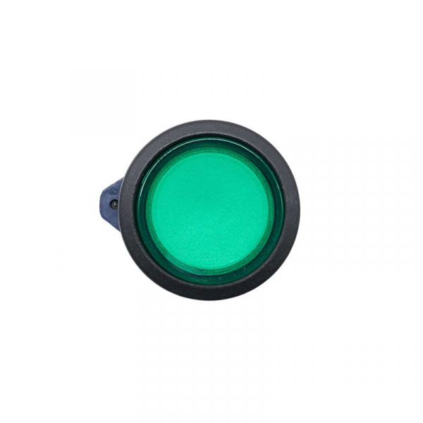 Головка кнопки плоская прозрачная с фиксацией зел. DKC M22P-FLLGP ТехноИмпульс