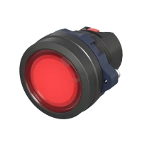 Головка кнопки плоская прозрачная без фиксации красн. DKC M22P-FMLRP ТехноИмпульс