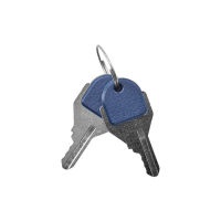 Головка переключателя с ключом на 2 положения с фиксацией стандартная ручка алюм. черн. DKC M22S-KL2A ТехноИмпульс