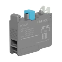 Блок контактный с клеммными зажимами под винт нормально-открытый DKC MC-NOPS ТехноИмпульс