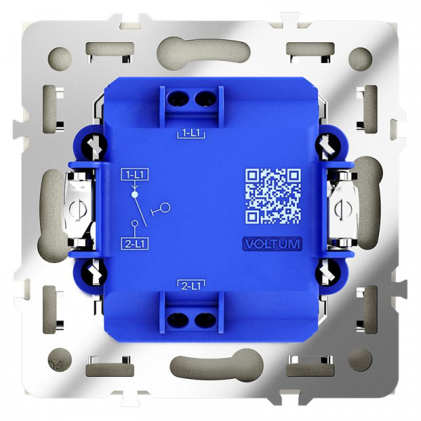 Выключатель 1-кл. СП S70 10А механизм шелк Voltum VLS010104 ТехноИмпульс