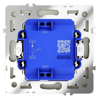 Выключатель 1-кл. СП S70 10А механизм сталь Voltum VLS010105 ТехноИмпульс