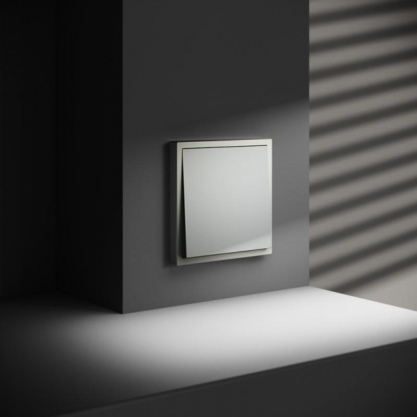 Выключатель 1-кл. СП S70 10А механизм сталь Voltum VLS010105 ТехноИмпульс