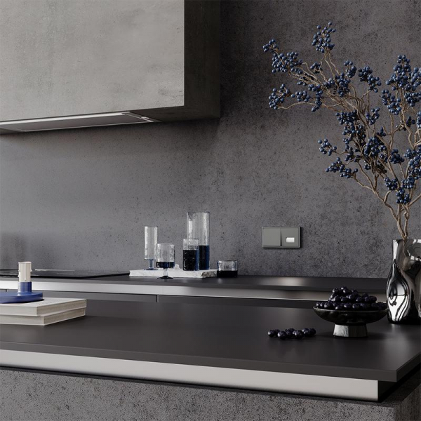 Выключатель 1-кл. СП S70 10А механизм титан Voltum VLS010106 ТехноИмпульс