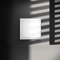 Выключатель 1-кл СП S70 10А с подсветкой механизм бел. глянцевый Voltum VLS010201 ТехноИмпульс