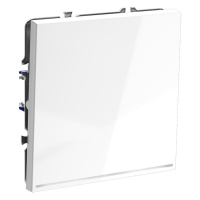 Выключатель 1-кл СП S70 10А с подсветкой механизм бел. глянцевый Voltum VLS010201 ТехноИмпульс