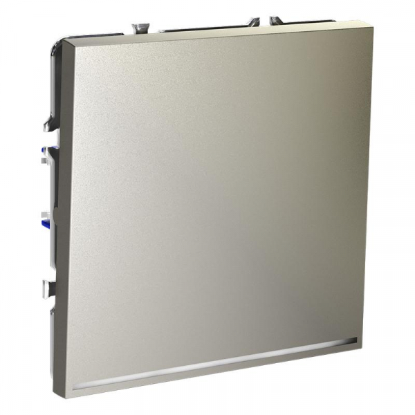 Выключатель 1-кл СП S70 10А с подсветкой механизм шелк Voltum VLS010204 ТехноИмпульс