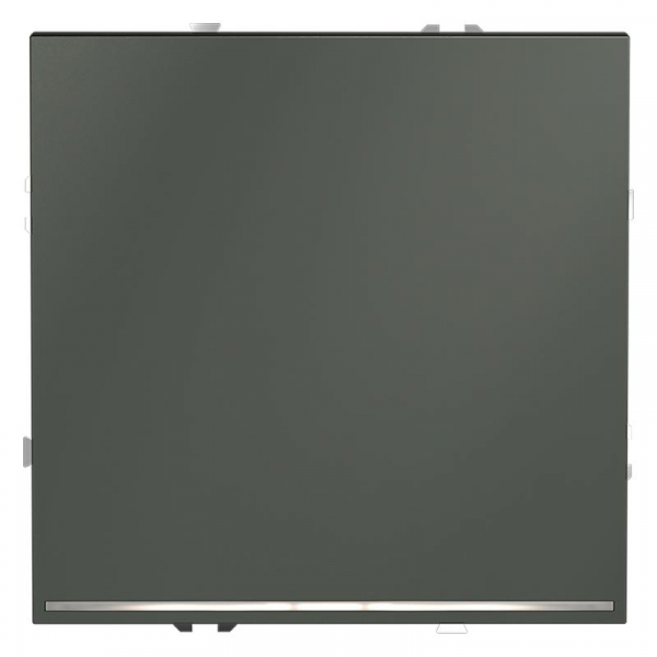 Выключатель 1-кл СП S70 10А с подсветкой механизм титан Voltum VLS010206 ТехноИмпульс