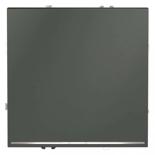 Выключатель 1-кл СП S70 10А с подсветкой механизм титан Voltum VLS010206 ТехноИмпульс