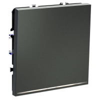 Выключатель 1-кл СП S70 10А с подсветкой механизм титан Voltum VLS010206 ТехноИмпульс