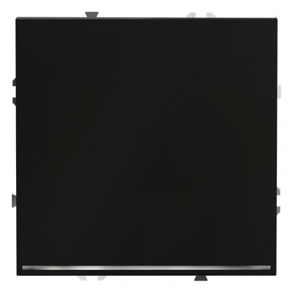 Выключатель 1-кл СП S70 10А с подсветкой механизм черн. матов. Voltum VLS010208 ТехноИмпульс