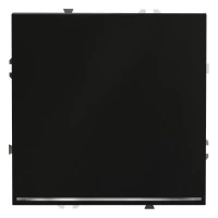 Выключатель 1-кл СП S70 10А с подсветкой механизм черн. матов. Voltum VLS010208 ТехноИмпульс