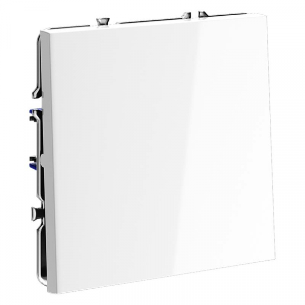 Переключатель проходной 1-кл. СП S70 10А механизм бел. глянцевый Voltum VLS010301 ТехноИмпульс