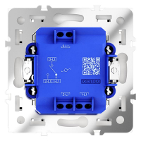 Переключатель проходной 1-кл. СП S70 10А механизм бел. глянцевый Voltum VLS010301 ТехноИмпульс