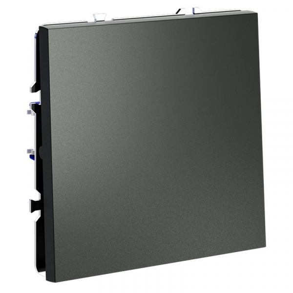 Переключатель проходной 1-кл. СП S70 10А механизм титан Voltum VLS010306 ТехноИмпульс