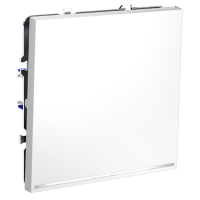 Переключатель проходной 1-кл. СП S70 10А с подсветкой механизм бел. матов. Voltum VLS010402 ТехноИмпульс