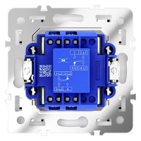 Переключатель перекрестный 1-кл. СП S70 механизм бел. матов. Voltum VLS010502 ТехноИмпульс