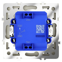 Выключатель 1-кл. СП S70 10А с самовозвратом механизм шелк Voltum VLS010604 ТехноИмпульс