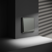 Выключатель 1-кл. СП S70 10А с самовозвратом механизм титан Voltum VLS010606 ТехноИмпульс