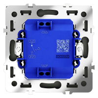 Выключатель 1-кл. СП S70 10А с самовозвратом механизм черн. матов. Voltum VLS010608 ТехноИмпульс
