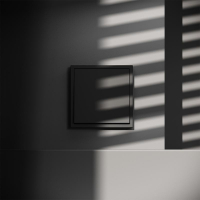 Выключатель 1-кл. СП S70 10А с самовозвратом механизм черн. матов. Voltum VLS010608 ТехноИмпульс