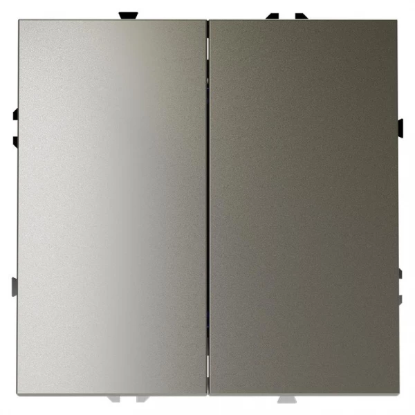 Выключатель 2-кл. СП S70 10А механизм шелк Voltum VLS020104 ТехноИмпульс