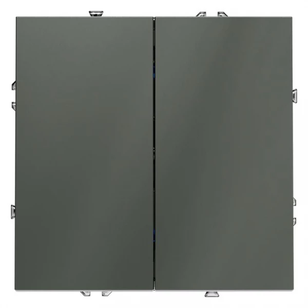 Выключатель 2-кл. СП S70 10А механизм титан Voltum VLS020106 ТехноИмпульс