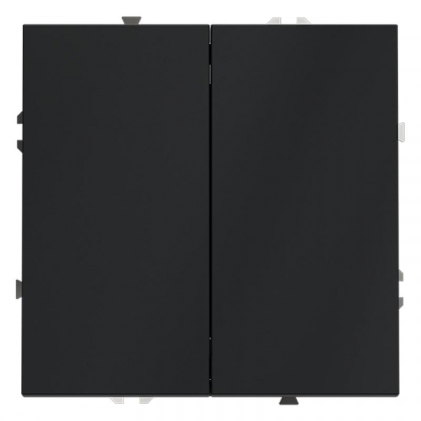 Выключатель 2-кл. СП S70 10А механизм графит Voltum VLS020107 ТехноИмпульс