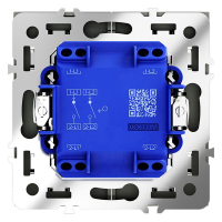 Выключатель 2-кл. СП S70 10А механизм черн. матов. Voltum VLS020108 ТехноИмпульс