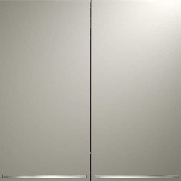 Выключатель 2-кл. СП S70 10А с подсветкой механизм кашемир Voltum VLS020203 ТехноИмпульс