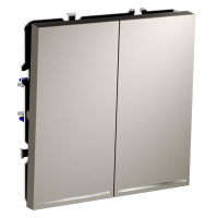 Выключатель 2-кл. СП S70 10А с подсветкой механизм кашемир Voltum VLS020203 ТехноИмпульс