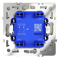 Выключатель 2-кл. СП S70 10А с подсветкой механизм сталь Voltum VLS020205 ТехноИмпульс