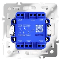 Переключатель проходной 2-кл. СП S70 10А механизм кашемир Voltum VLS020303 ТехноИмпульс