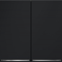 Переключатель проходной 2-кл. СП S70 10А с подсветкой механизм графит Voltum VLS020407 ТехноИмпульс