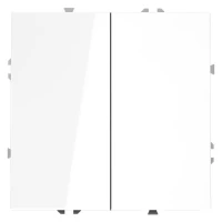 Выключатель 2-кл. СП S70 10А с самовозвратом механизм бел. глянцевый Voltum VLS020601 ТехноИмпульс