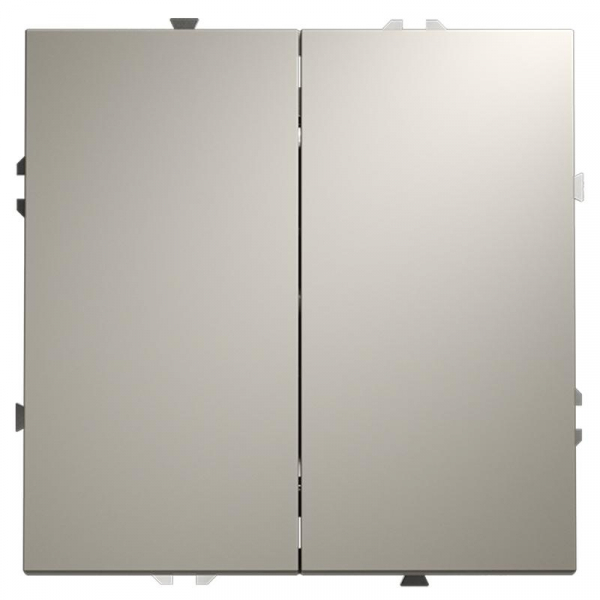 Выключатель 2-кл. СП S70 10А с самовозвратом механизм кашемир Voltum VLS020603 ТехноИмпульс