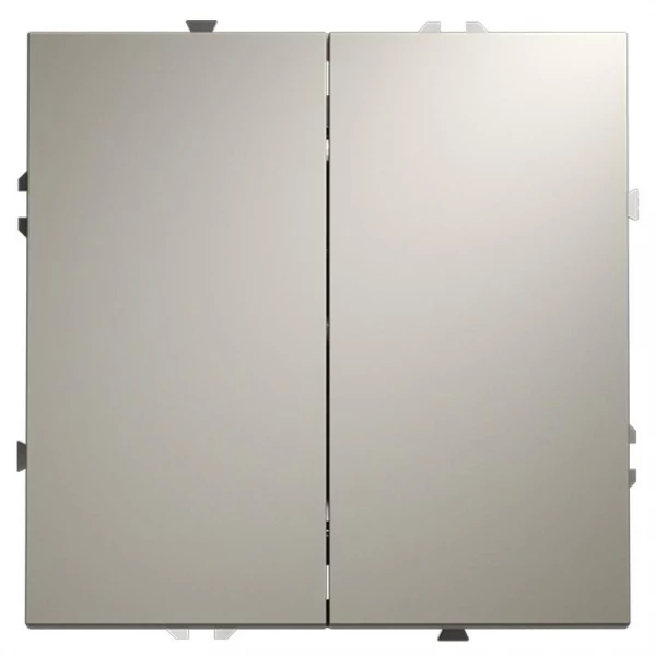 Выключатель 2-кл. СП S70 10А с самовозвратом механизм кашемир Voltum VLS020603 ТехноИмпульс