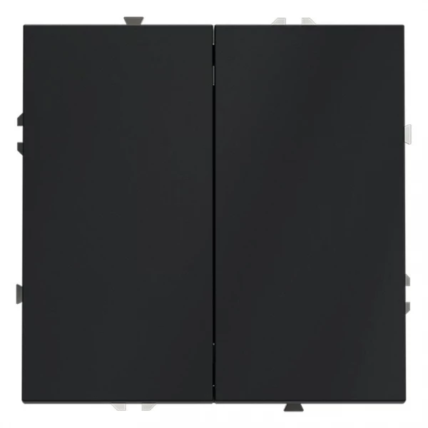 Выключатель 2-кл. СП S70 10А с самовозвратом механизм графит Voltum VLS020607 ТехноИмпульс