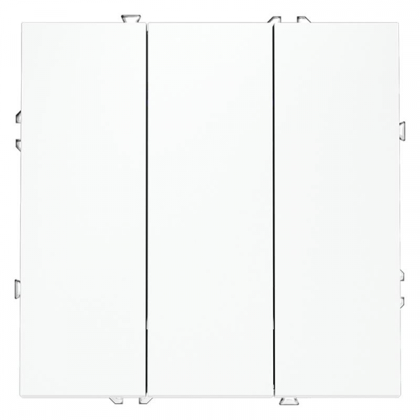 Выключатель 3-кл. СП S70 10А механизм бел. матов. Voltum VLS030102 ТехноИмпульс