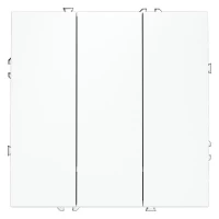 Выключатель 3-кл. СП S70 10А механизм бел. матов. Voltum VLS030102 ТехноИмпульс