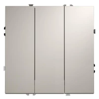 Выключатель 3-кл. СП S70 10А механизм кашемир Voltum VLS030103 ТехноИмпульс