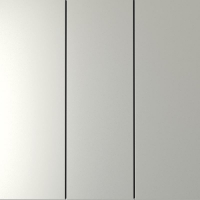 Выключатель 3-кл. СП S70 10А механизм сталь Voltum VLS030105 ТехноИмпульс