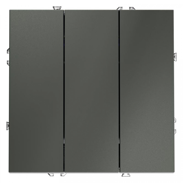 Выключатель 3-кл. СП S70 10А механизм титан Voltum VLS030106 ТехноИмпульс