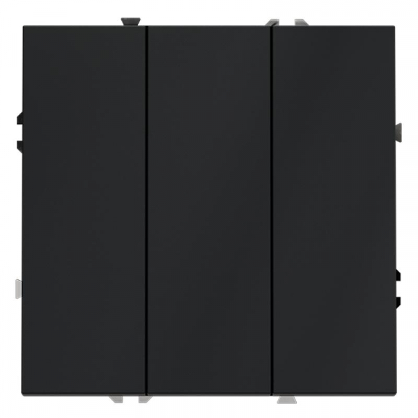 Выключатель 3-кл. СП S70 10А механизм графит Voltum VLS030107 ТехноИмпульс