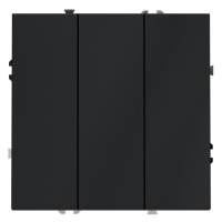 Выключатель 3-кл. СП S70 10А механизм графит Voltum VLS030107 ТехноИмпульс